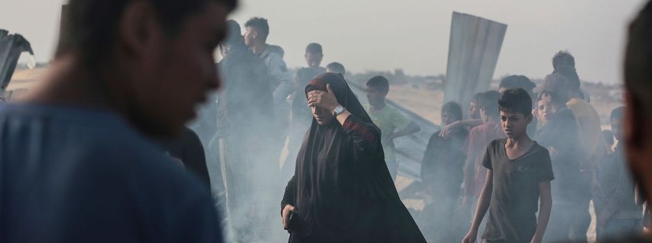 Entsetzen nach Luftangriff Israels in Rafah mit 45 Toten