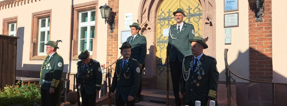 Mügelner Schützen feiern Jubiläumsfest