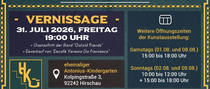 Kulturwerkstatt Hirschau veranstaltet 2. Ausstellung Hirschauer Künstler