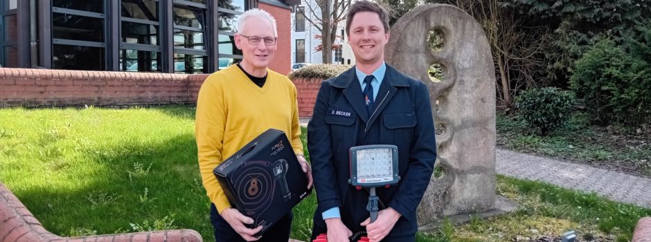 Zusätzliche Ausrüstung für unsere Feuerwehr