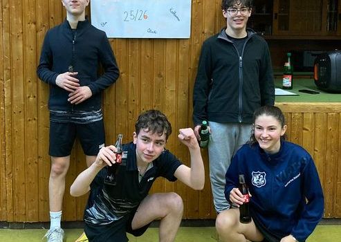 U 19 II Team mit 3 "TTC Stäalwer" wird Meister