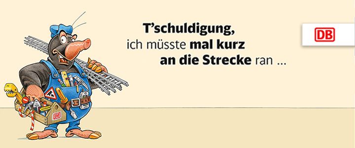 Gleisarbeiten im Stadtgebiet von Soltau