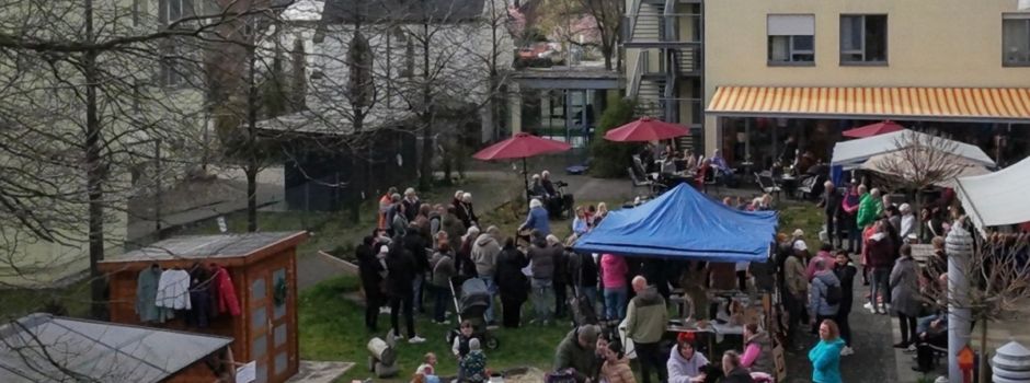 Kreativer Frühlingsmarkt im St. Josef: Kunst, Kinderlachen und Alpakas füllen den Garten mit Leben