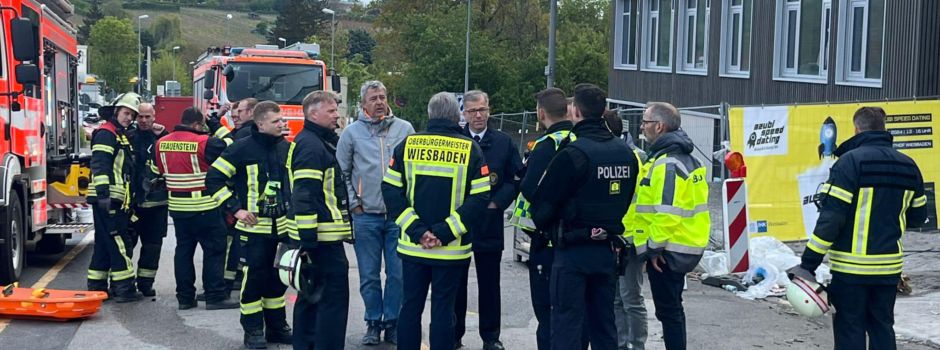 Schulbrand in Wiesbaden „schwerer Schlag für die Schulgemeinde“