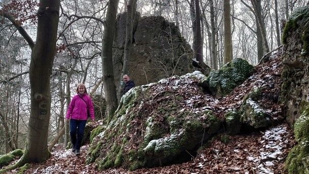 Auf dem Felsensteig bei Schwend – Eine Winter-Gratwanderung im Birgland in der Oberpfalz