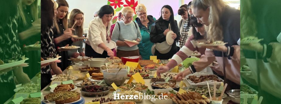 Internationaler Frauenabend: Über 100 Teilnehmerinnen aus mehr als 10 Nationen feiern mit Buffet, Gesprächen und Musik