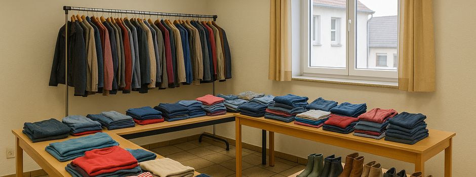 Räumung der Kleiderkammer – Einladung zum Stöbern