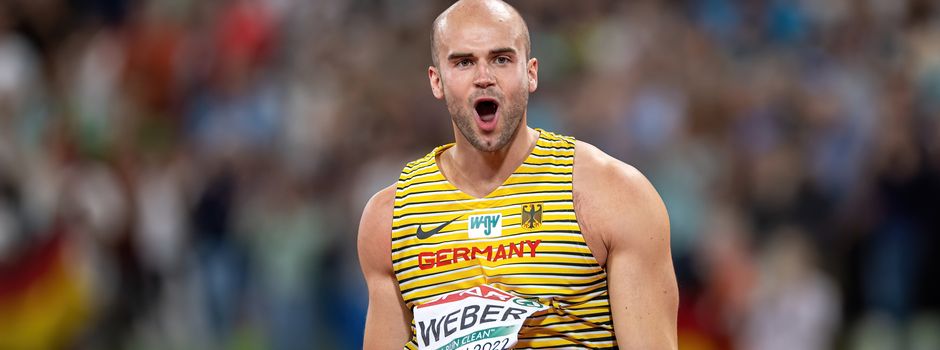 Mainzer Speerwerfer Julian Weber mit bewegendem Auftritt nach Titelgewinn