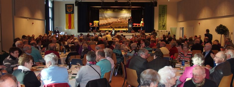 Neujahrsempfang der Stadt Nierstein am Sonntag, 8. Januar 2023, im Sironasaal
