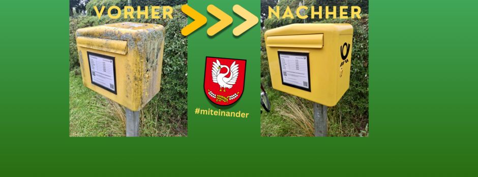 Anpacken für ein schönes Dorf