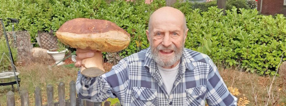 Riesiger Steinpilz