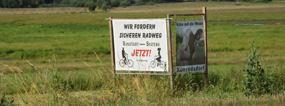 Der Radweg kommt