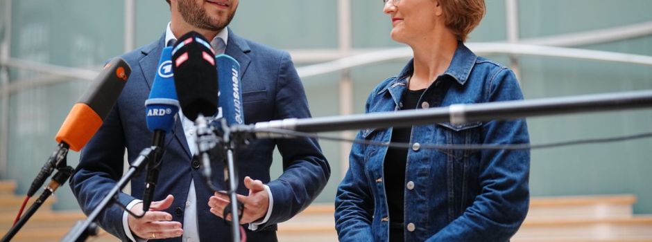 Brantner und Banaszak wollen Grüne in Bundestagswahl führen