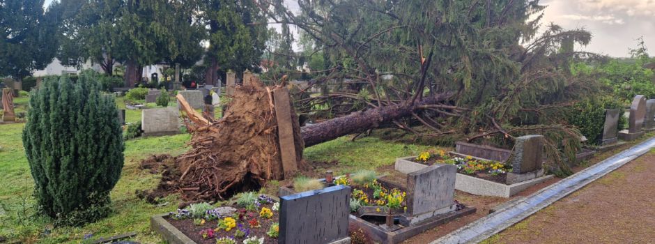 Heftiges Unwetter in Schwabsburg: Kritik am Deutschen Wetterdienst