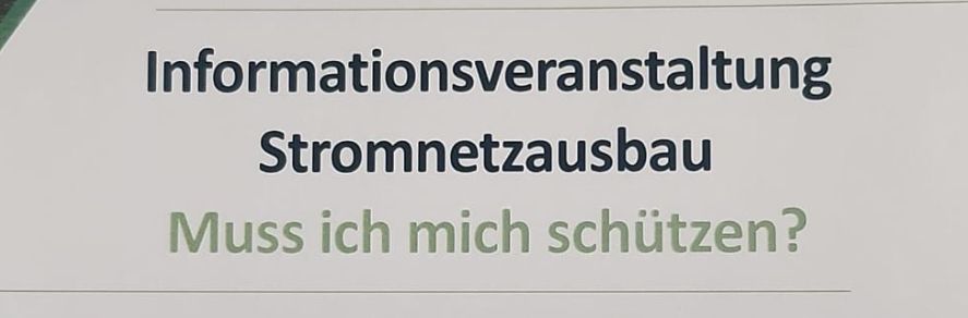 Das Bundesamt für Strahlenschutz informiert zur neuen Stromtrasse