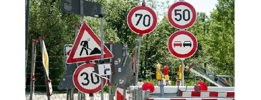 Baustelle Weilbacherstraße