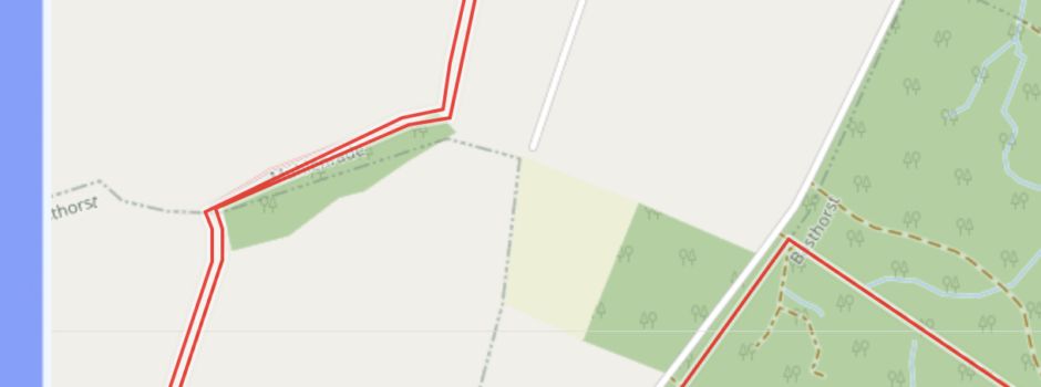 Wanderweg: Mühlenrade-Wald