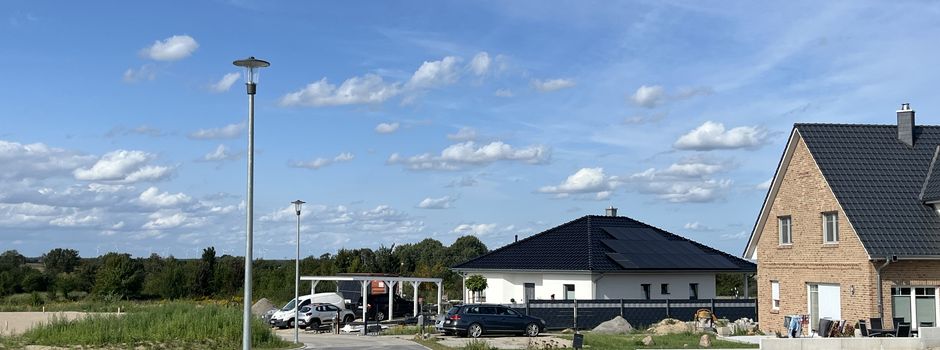Neubaugebiet in Neuendorf