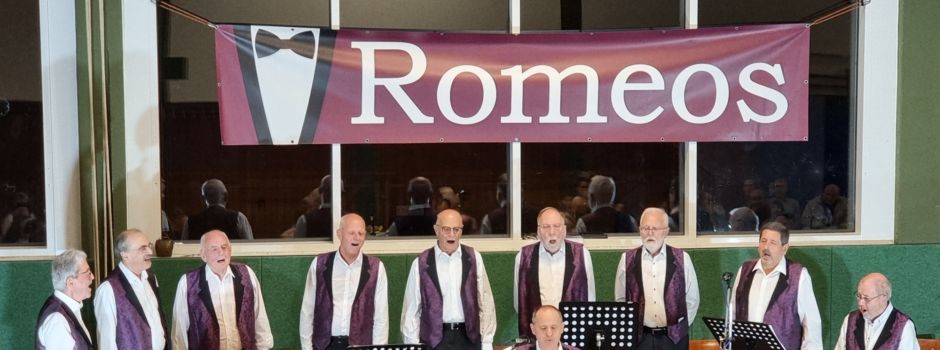 Romeos laden zur offenen Chorprobe ein.