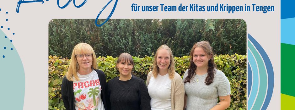 Verstärkung für unsere Kita St. Vinzenz und die Kinderkrippe Kastanienzwerge