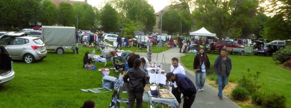 Flohmarkt im Bürgerpark am Samstag, 
5. September 2026