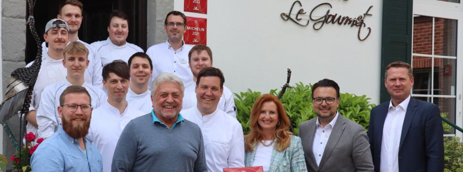 Thomas Gilles vom „Le Gourmet" in Uckendorf abermals mit Michelin-Stern ausgezeichnet