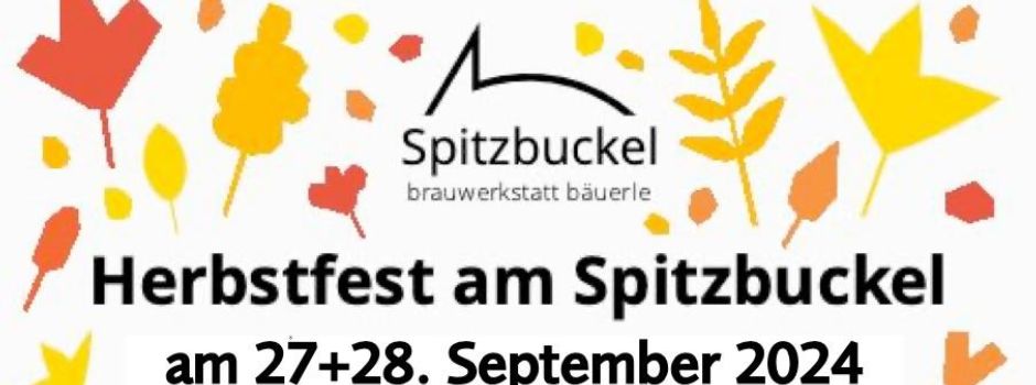 Herbstfest am Spitzbuckel