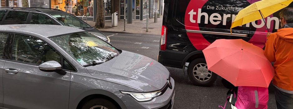 Verkehrschaos in Mainz führt zu gefährlichen Situationen für Kinder