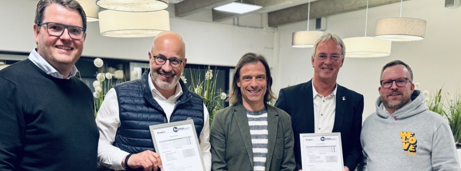 Björn Klusekemper und Dr. André Vielstädte bilden den neuen Vorstand des Einstein-Fördervereins