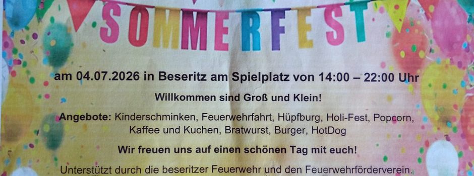 Sommerfest in Beseritz