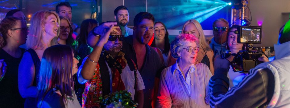 Musikvideodreh im „Waldkater“