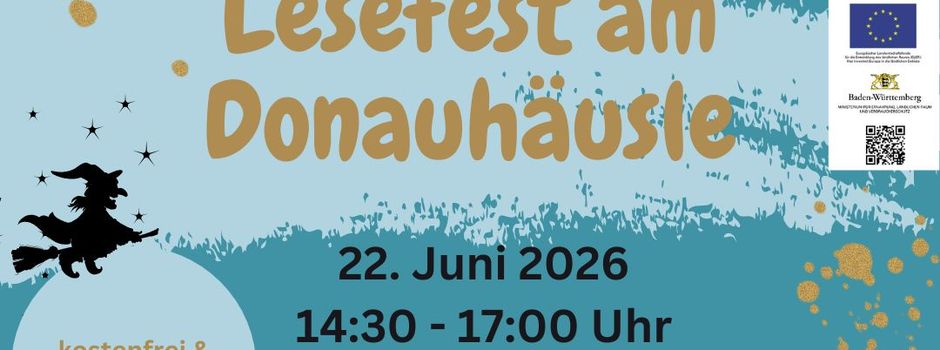 Lesefest am Donauhäusle 22.06.2026