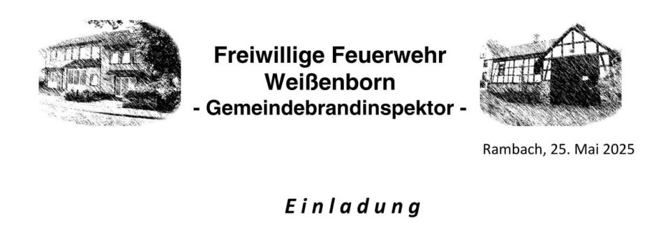 Jahreshauptversammlung