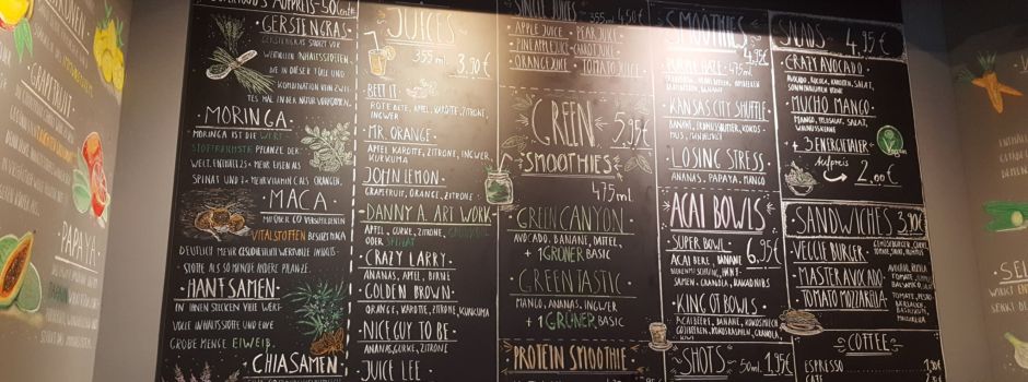Juice Junkie – frische Smoothies, Säfte und Snacks aus der Region
