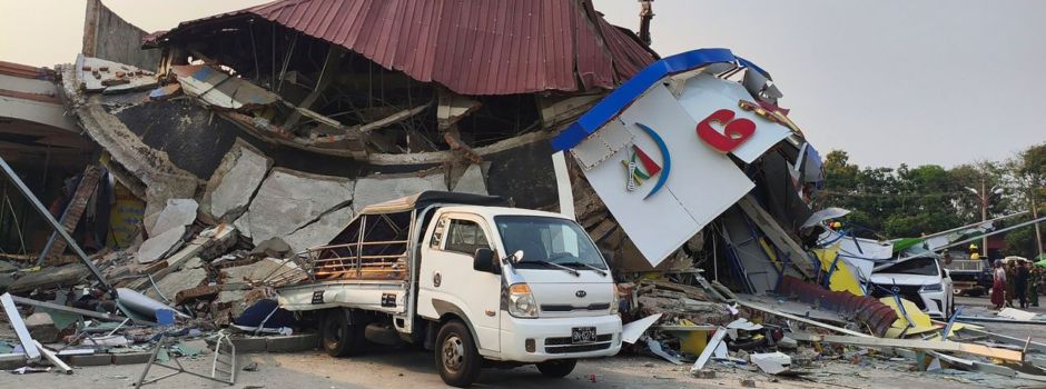 Erdbeben in Südostasien: Viele Tote, Hunderte Verletzte