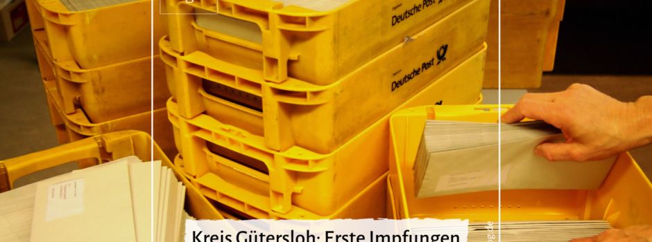 Kreis Gütersloh: Erste Impfungen im Coronaimpfzentrum
