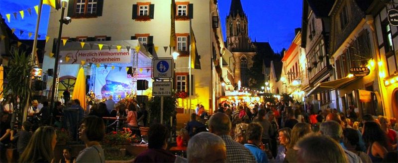 Traditionsreiches Weinfest in Oppenheim: Vier Tage voller Genuss und Musik