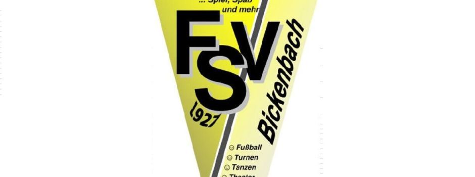 Jahreshauptversammlung des FSV Bickenbach