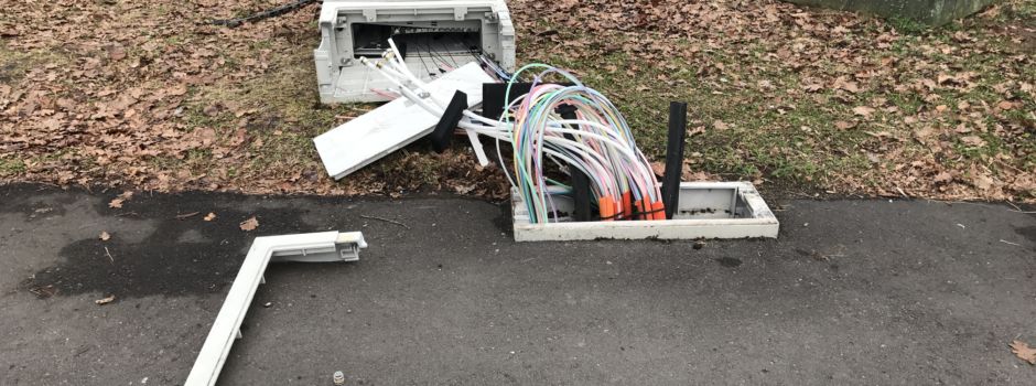 Unfall in Mainz legt Internet lahm