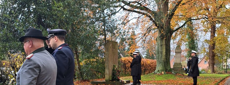 Kranzniederlegung am Volkstrauertag