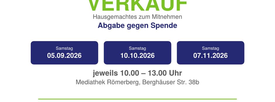 Kuchen für die Mediathek