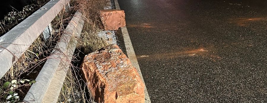 Akute Lebensgefahr: Massive Felsstürze sorgen für Vollsperrung der L413