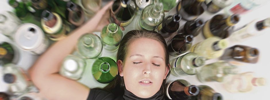 Weniger junge Rauschtrinker