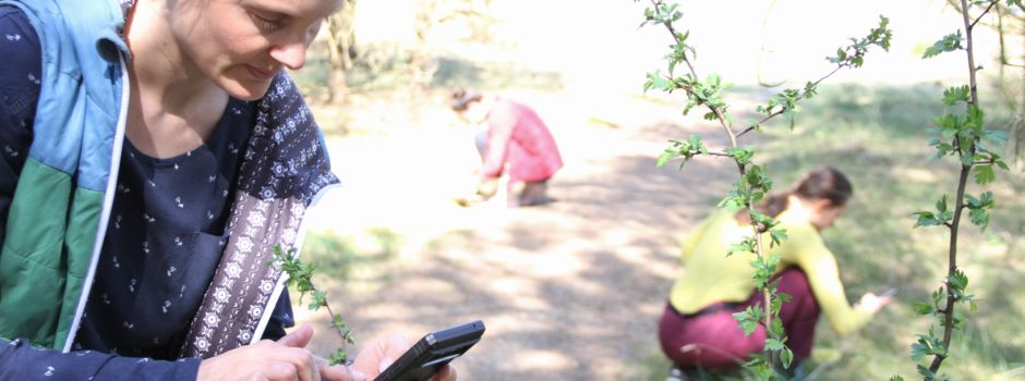 Mit dem Smartphone raus in die Natur