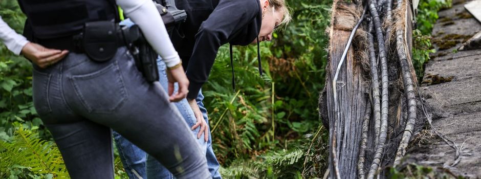 Hauptstrecke der Bahn lahmgelegt: Polizei sieht Sabotage