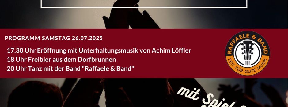 Dorffest in Untergimpern