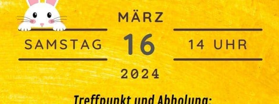 Auf den Spuren des Osterhasen - für Kinder ab 4