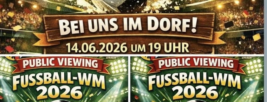 ⚽️ Public Viewing bei uns in Daisendorf! 🇩🇪