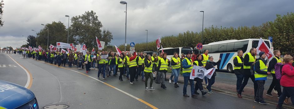 Demo sorgt für Stau in Mainzer Innenstadt