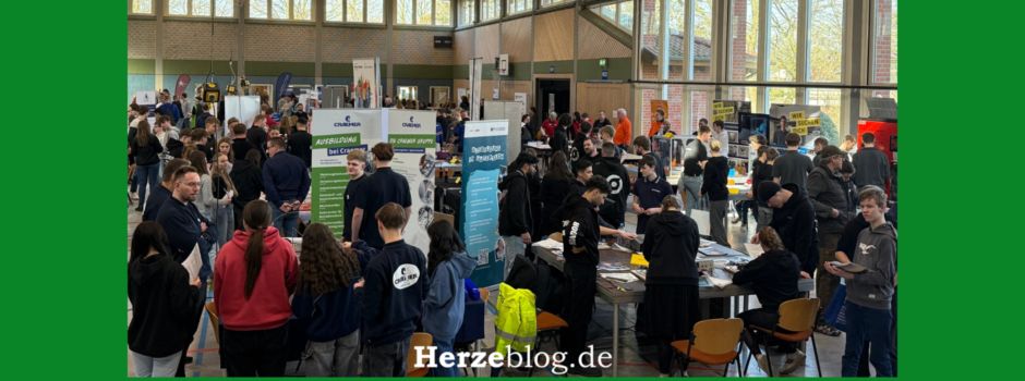 Mit Video: Rund 600 Schülerinnen und Schüler nehmen am Berufsparcours in Harsewinkel teil